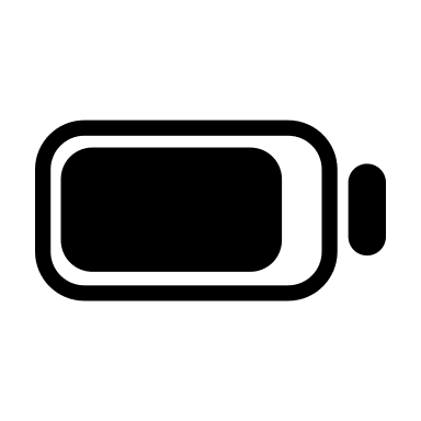 Good Battery Status Indicator Free Open-Source SVG Icon (Custom Brand Icons)