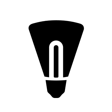 Light Guide Flask Bulb Free Open-Source SVG Icon (Custom Brand Icons)