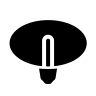 Oval Light Guide Bulb Free Open-Source SVG Icon