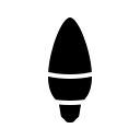 Candle Bulb Free Open-Source SVG Icon