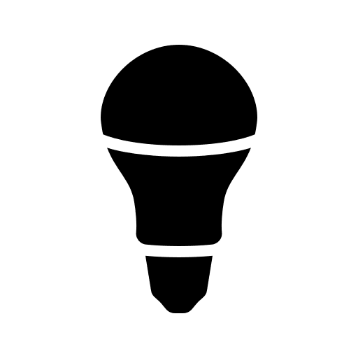 Classic Light Bulbs Free Open-Source SVG Icon (Custom Brand Icons)