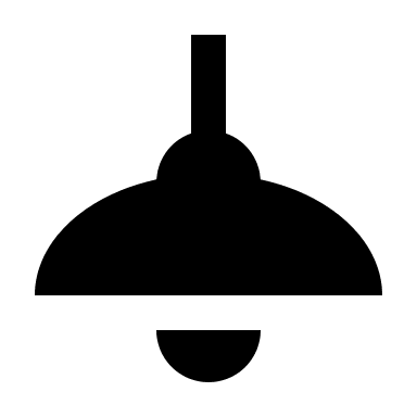 Ceiling Lamp Free Open-Source SVG Icon (Custom Brand Icons)