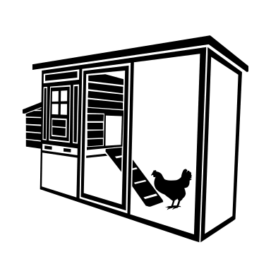 Chicken Coop Free Open-Source SVG Icon (Custom Brand Icons)