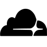 Cloudflare Service Free Open-Source SVG Icon