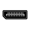 Scart Connector Free Open-Source SVG Icon