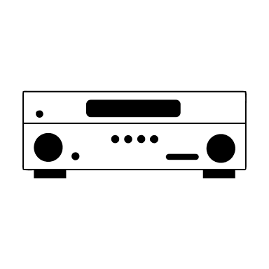 Yamaha RX-V773 Receiver Free Open-Source SVG Icon (Custom Brand Icons)