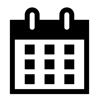 Alternative Calendar (Dashicons) Free Open-Source SVG Icon (Dashicons)