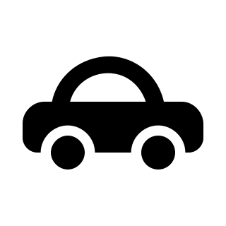 Car Vehicle (Dashicons) Free Open-Source SVG Icon (Dashicons)