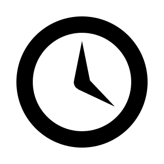 Clock Display Free Open-Source SVG Icon (Dashicons)