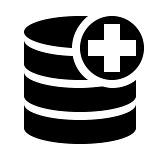 Database Add Entry Free Open-Source SVG Icon (Dashicons)