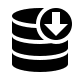 Database Import Process Free Open-Source SVG Icon