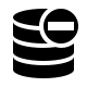 Database Remove Operation Free Open-Source SVG Icon