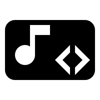 Embed Audio File Free Open-Source SVG Icon (Dashicons)