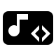 Embed Audio File Free Open-Source SVG Icon