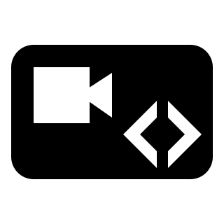 Embed Video Content Free Open-Source SVG Icon (Dashicons)