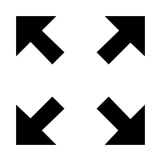 Fullscreen Mode (Dashicons) Free Open-Source SVG Icon (Dashicons)
