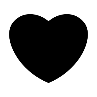 Heart Symbol Free Open-Source SVG Icon (Dashicons)