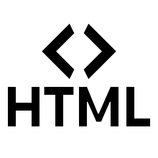 HTML Markup Language Free Open-Source SVG Icon (Dashicons)