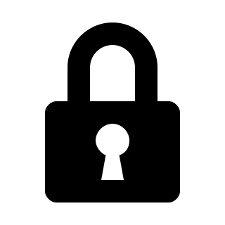 Lock Symbol Free Open-Source SVG Icon (Dashicons)