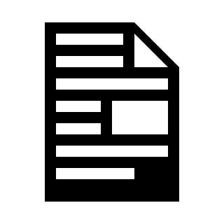 Media Document Free Open-Source SVG Icon (Dashicons)