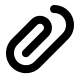 Paperclip Attachment Free Open-Source SVG Icon