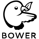 Bower Wordmark (Line) Free Open-Source SVG Icon