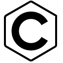 C Programming Language (Line) Free Open-Source SVG Icon