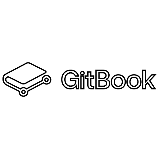 GitBook Wordmark Free Open-Source SVG Icon (Devicon Line)