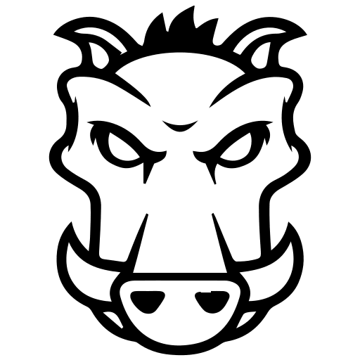 Grunt Task Runner (Line) Free Open-Source SVG Icon (Devicon Line)