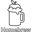 Homebrew Wordmark Free Open-Source SVG Icon