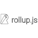 Rollup Wordmark Free Open-Source SVG Icon