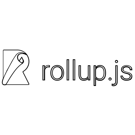 Rollup Wordmark Free Open-Source SVG Icon (Devicon Line)