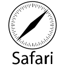 Safari Wordmark (Line) Free Open-Source SVG Icon