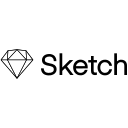 Sketch Wordmark Logo (Line) Free Open-Source SVG Icon