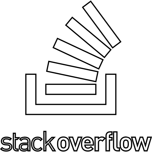 Stack Overflow Wordmark Free Open-Source SVG Icon (Devicon Line)