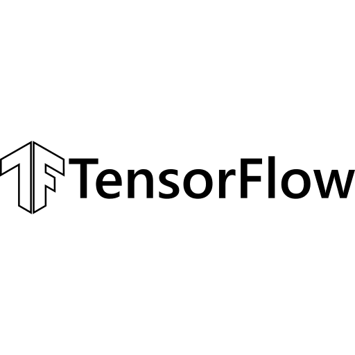 TensorFlow Wordmark (Line) Free Open-Source SVG Icon (Devicon Line)