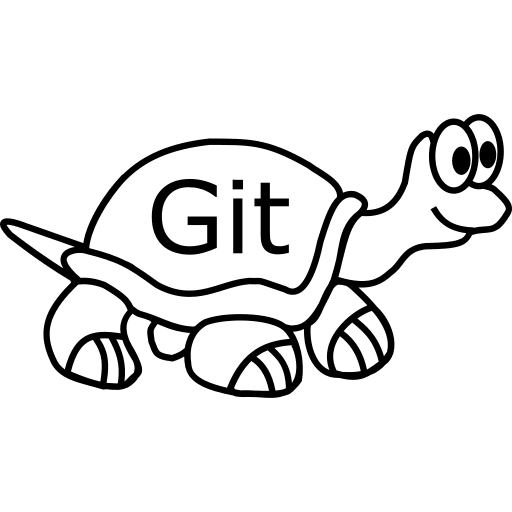 TortoiseGit Version Control System Free Open-Source SVG Icon (Devicon Line)