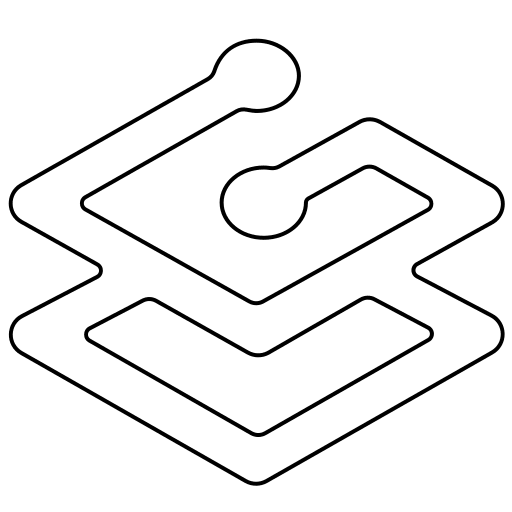 Traefik Proxy Server (Line) Free Open-Source SVG Icon (Devicon Line)