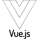 Vue.js Wordmark Free Open-Source SVG Icon