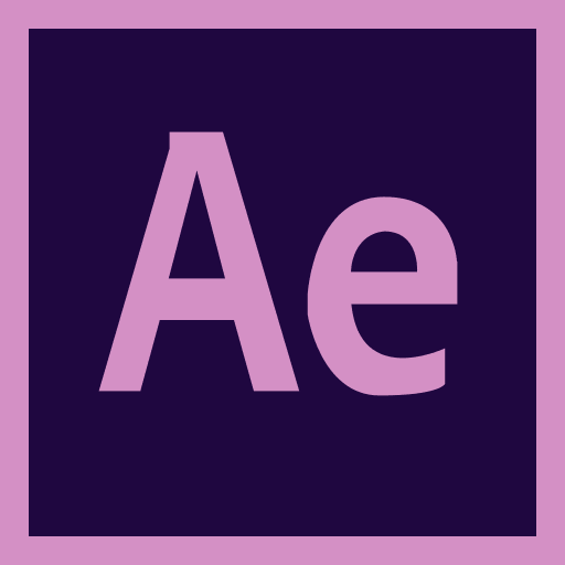 Adobe After Effects Software Free Open-Source SVG Icon (Devicon Original)