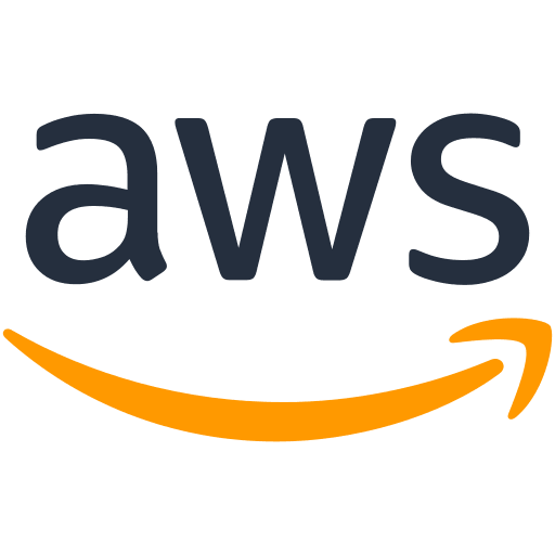 Amazon Web Services Wordmark Free Open-Source SVG Icon (Devicon Original)