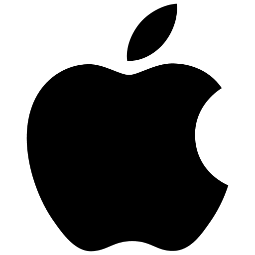 Apple Company Logo Free Open-Source SVG Icon (Devicon Original)