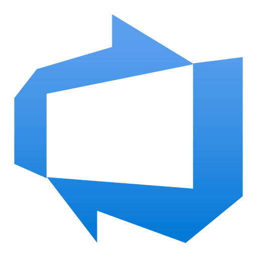 Azure DevOps Platform Free Open-Source SVG Icon (Devicon Original)