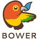 Bower Wordmark Free Open-Source SVG Icon