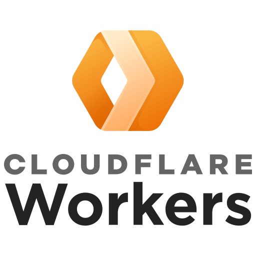 Cloudflare Workers Wordmark Free Open-Source SVG Icon (Devicon Original)