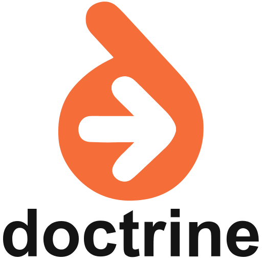 Doctrine Wordmark Free Open-Source SVG Icon (Devicon Original)