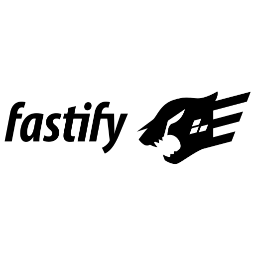 Fastify Wordmark Free Open-Source SVG Icon (Devicon Original)