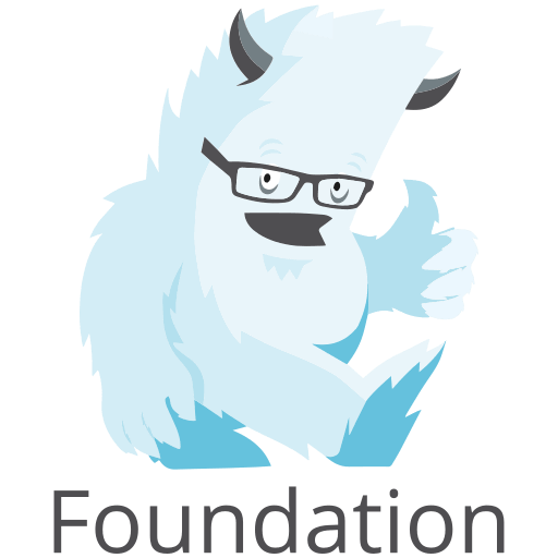 Foundation Wordmark Free Open-Source SVG Icon (Devicon Original)