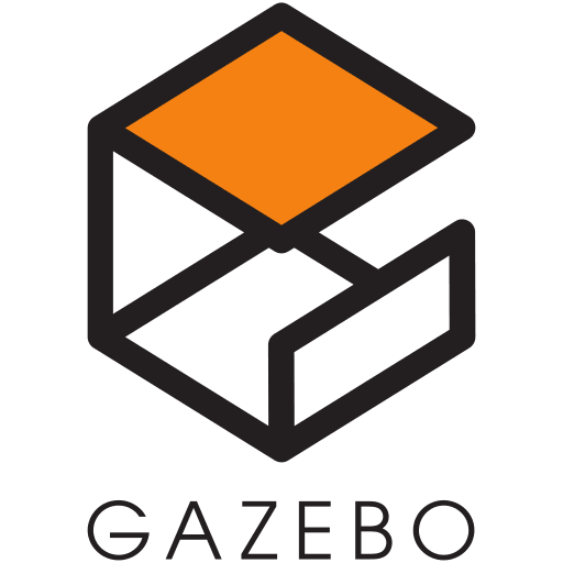 Gazebo Wordmark Free Open-Source SVG Icon (Devicon Original)