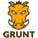 Grunt Wordmark Free Open-Source SVG Icon